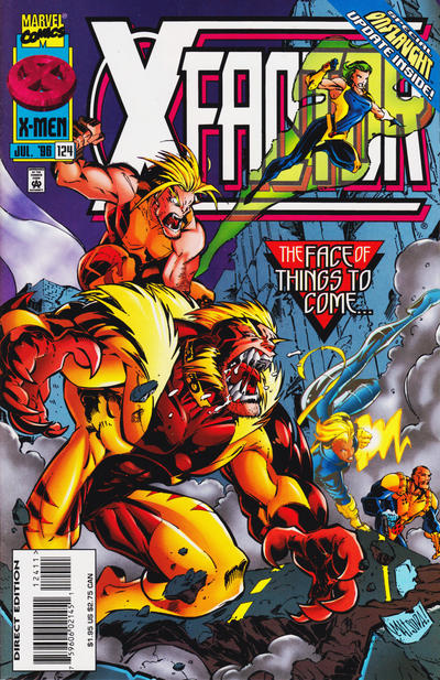 X-Factor #124 [Direct Edition]-Very Fine (7.5 – 9)