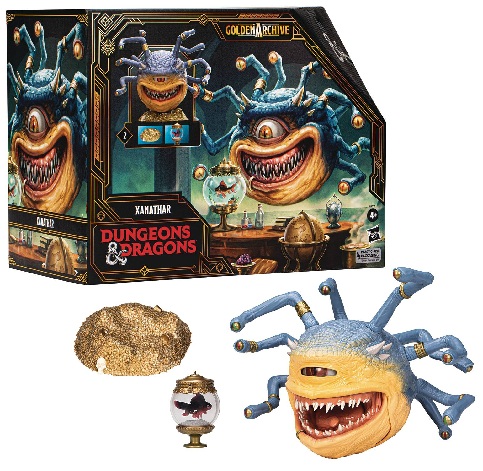 Dungeons & Dragons Golden Archive Xanathar 6-Inch Scale Action Figure Case