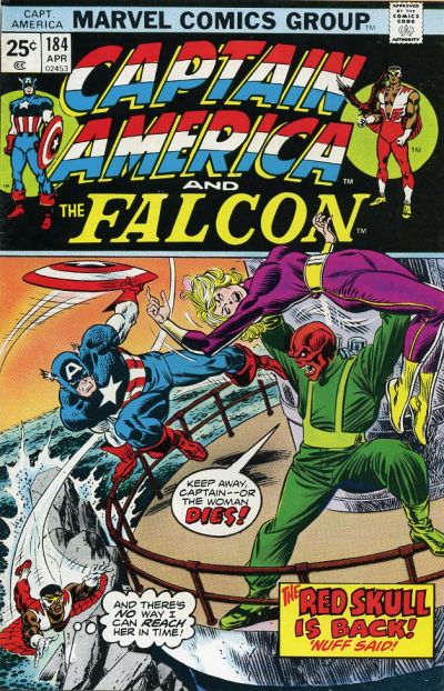 Captain America #184 [Regular Edition]-Very Good (3.5 – 5)