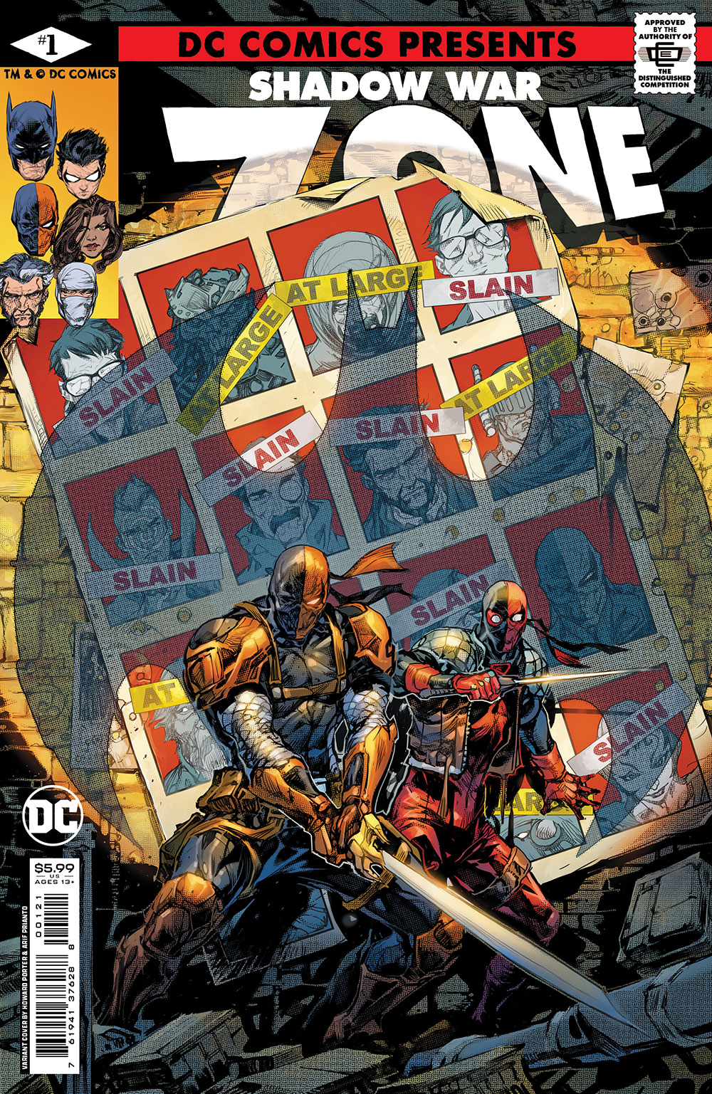 Shadow War Zone #1 (One Shot) Cover B Howard Porter X-Men Homage Variant