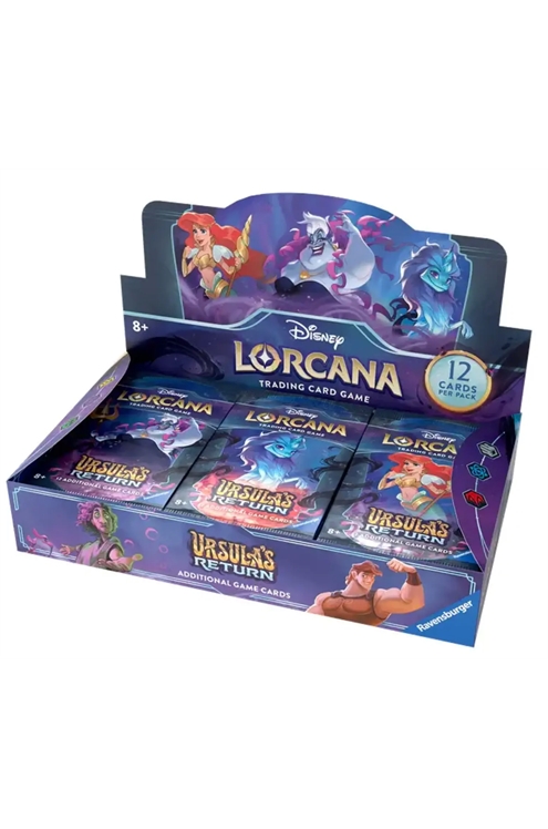 Lorcana Tcg: Ursula's Return Booster Box (Preorder)