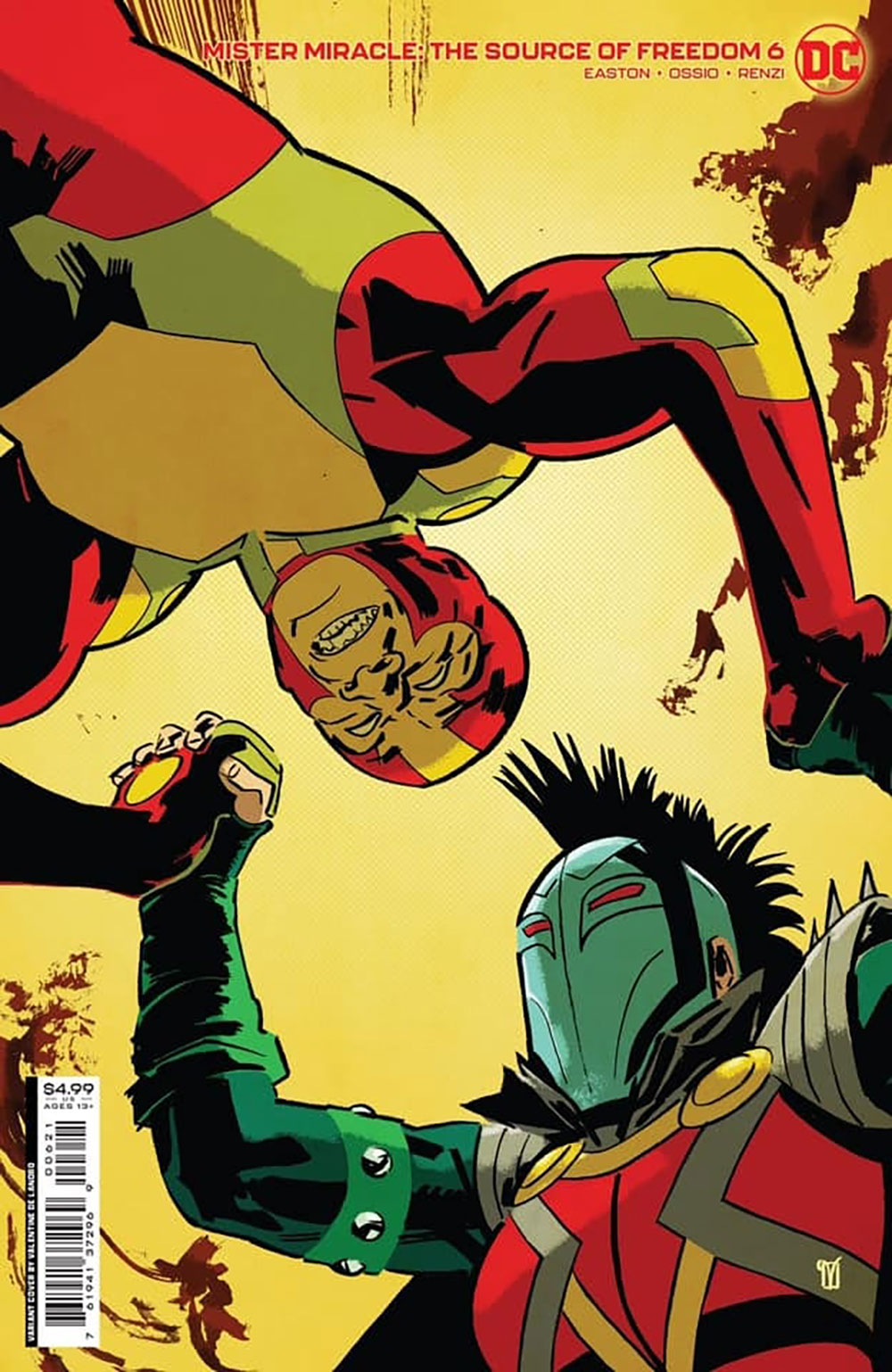 Mister Miracle The Source of Freedom #6 Cover B Valentine De Landro Card Stock Variant (Of 6)