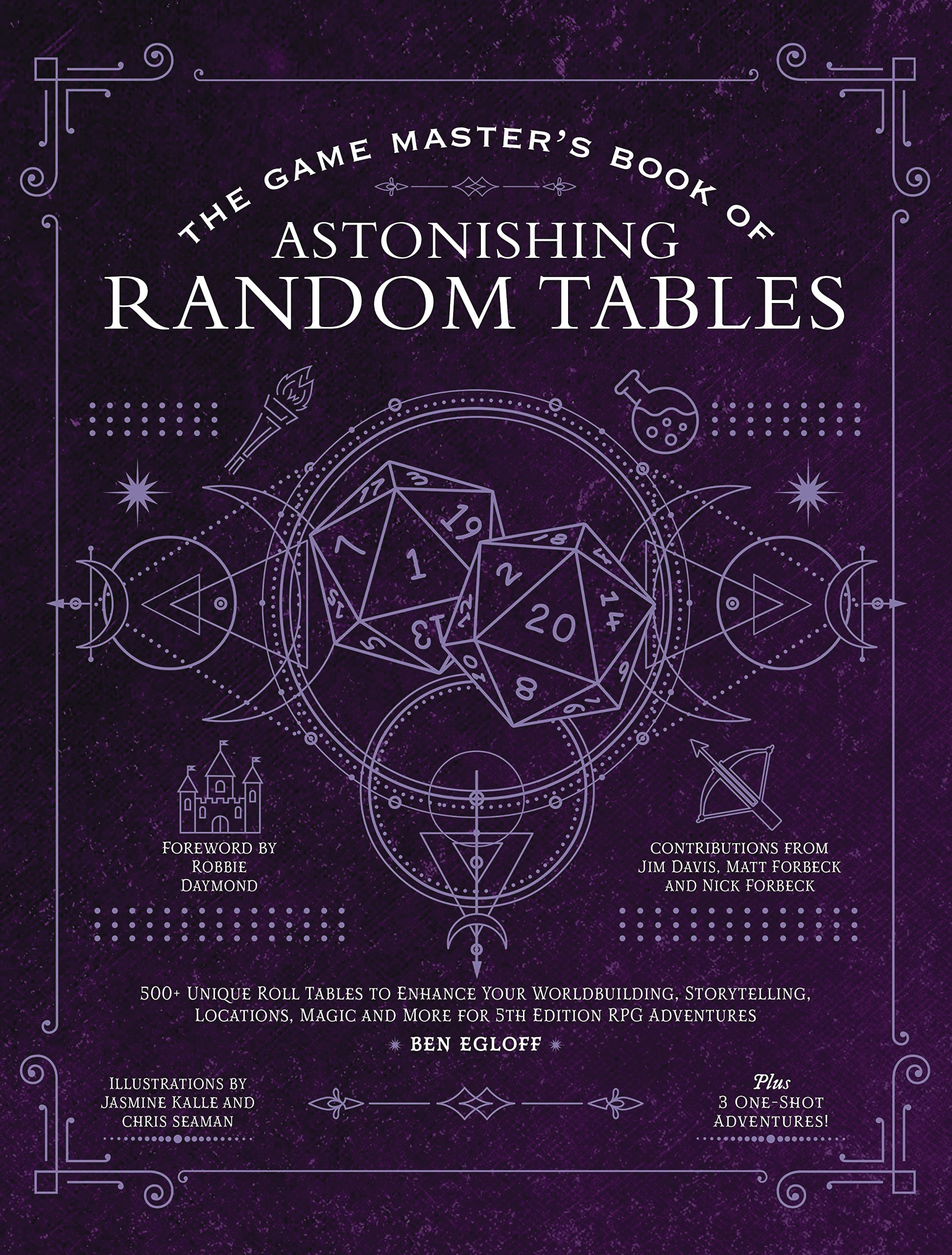 Game Masters Book Random Tables 5th Edition RPG Adventure Hardcover
