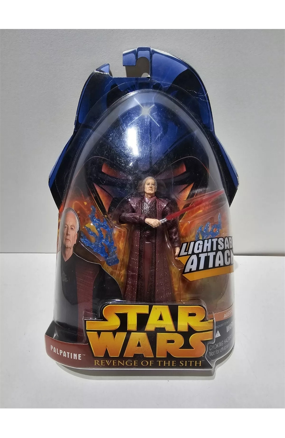 Star Wars Revenge of The Sith Lightsaber Attack Palpatine