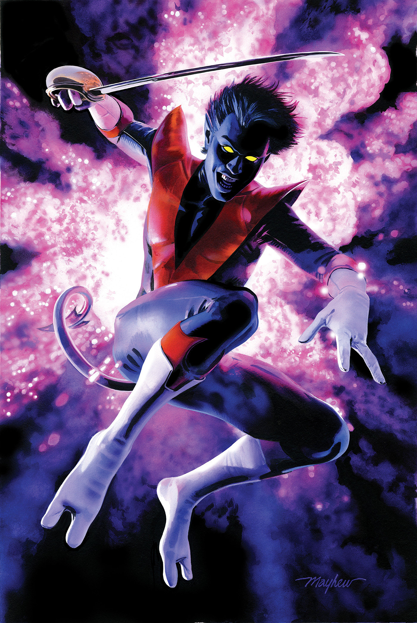 Uncanny X-Men #9 Mike Mayhew Nightcrawler Virgin Variant 1 for 50 Incentive