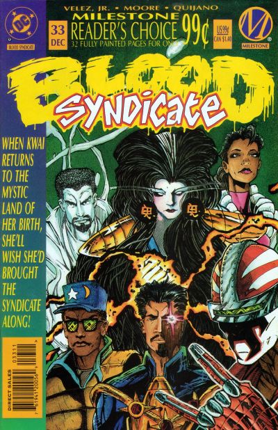 Blood Syndicate #33 - Vf+ 8.5
