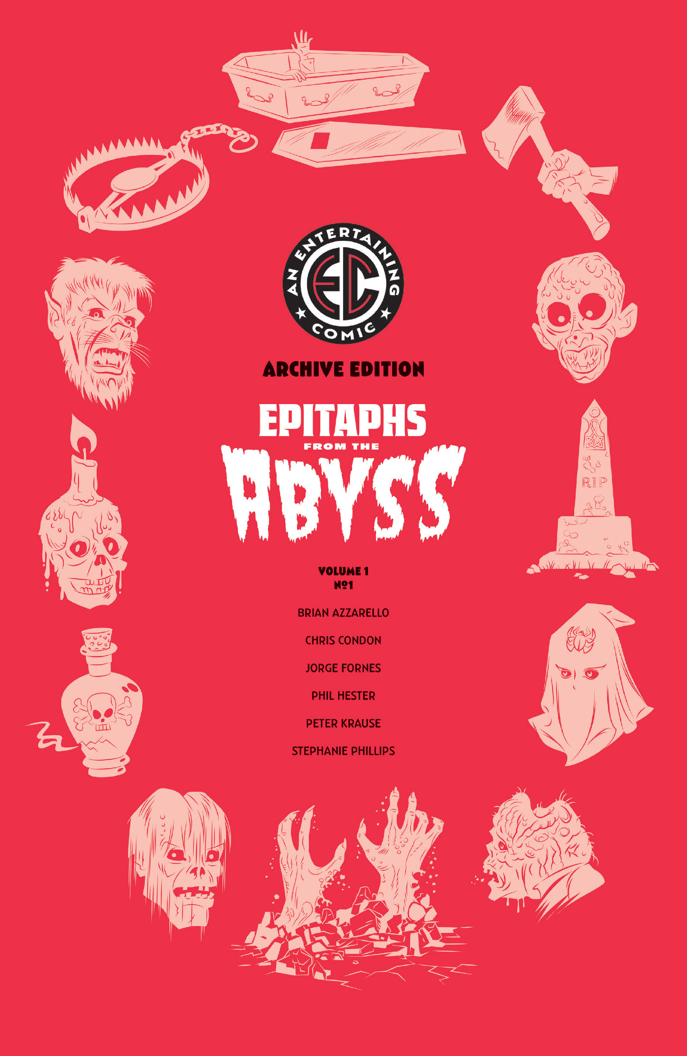 EC Epitaphs from the Abyss #1 Cover H 1 for 50 Incentive Rian Hughes EC Archive Variant (Of 4)