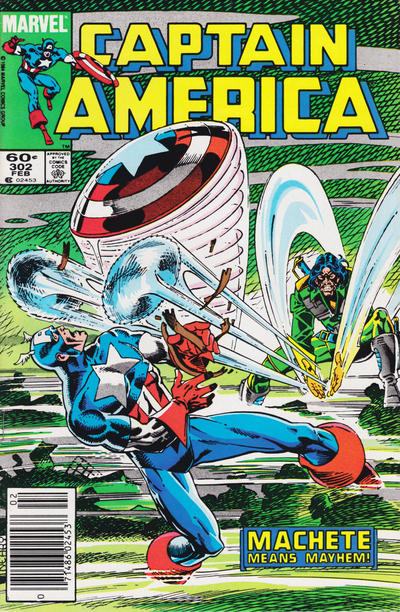 Captain America #302 [Newsstand]-Good (1.8 – 3)