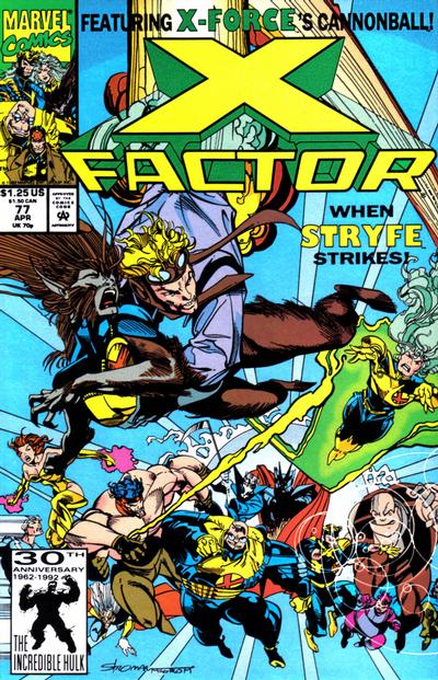 X-Factor #77 [Direct]-Very Fine (7.5 – 9)