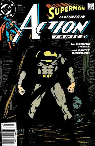 Action Comics #644 [Newsstand]-Very Good (3.5 – 5)