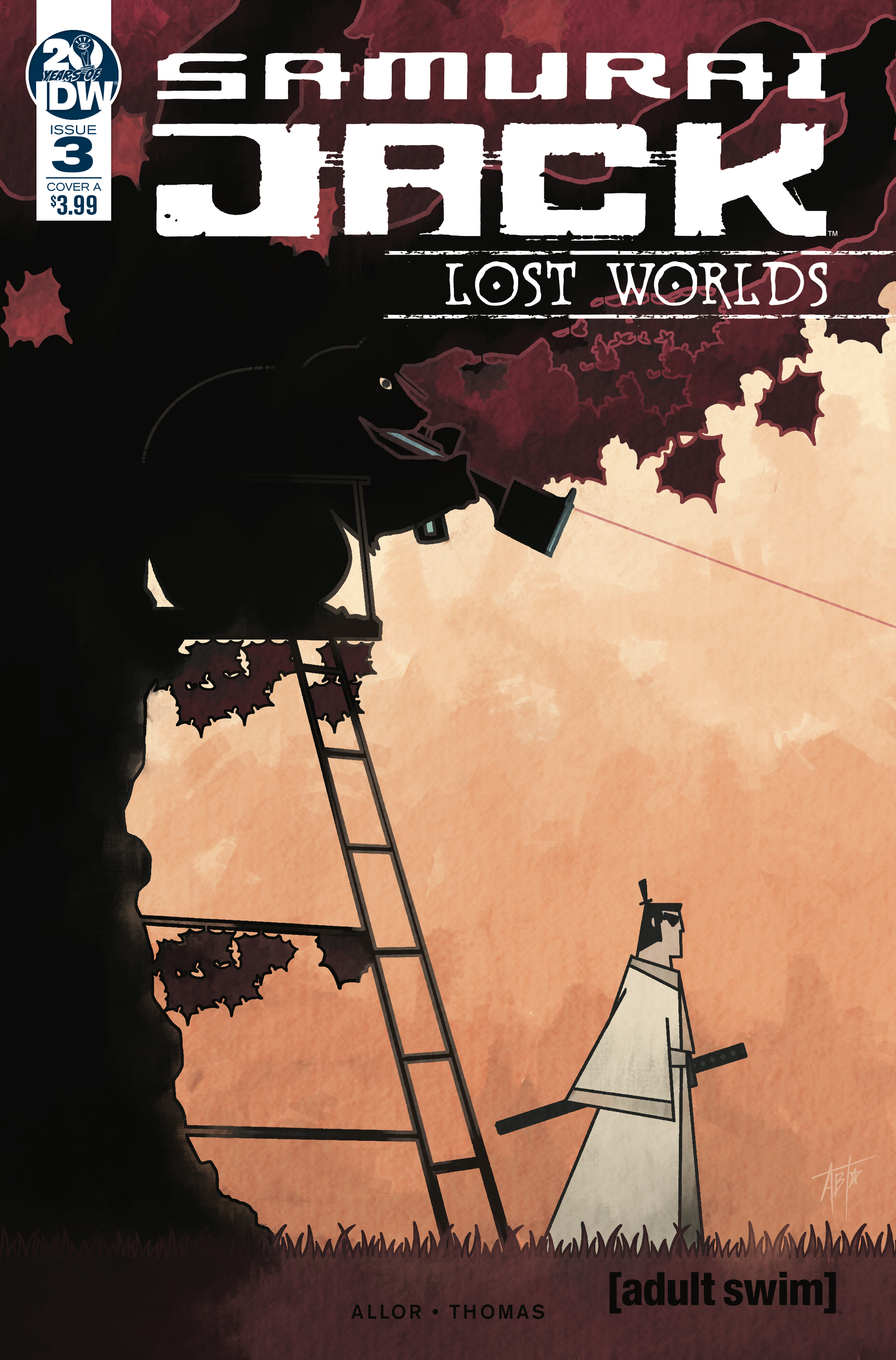 Samurai Jack Lost Worlds #3 Cover A Thomas
