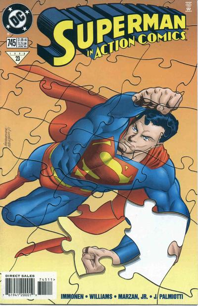 Action Comics #745 [Direct Sales]-Very Good (3.5 – 5)