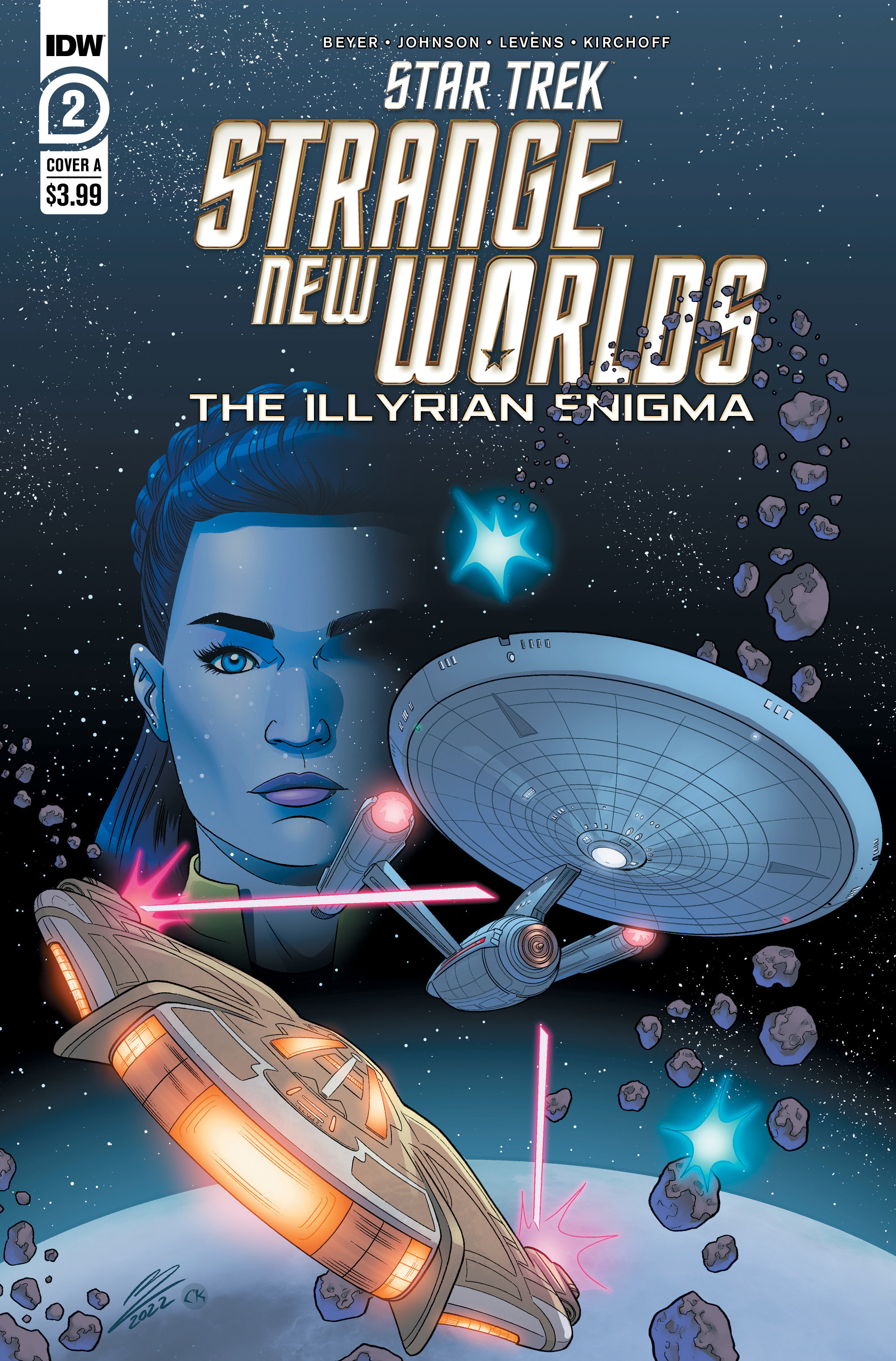 Star Trek: Strange New Worlds Illyrian Enigma #2 Cover A Levens