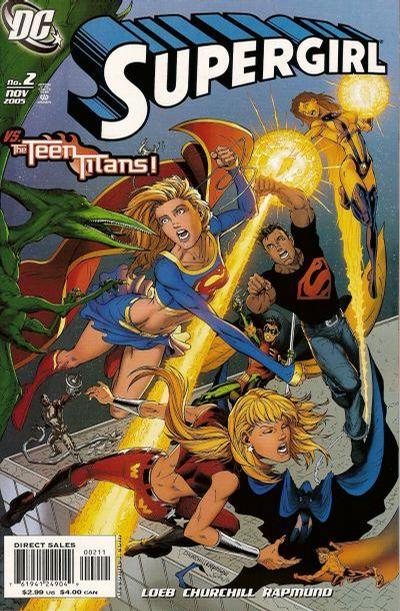 Supergirl #2 [Direct Sales - Ian Churchill / Norm Rapmund Cover]-Very Fine (7.5 – 9)