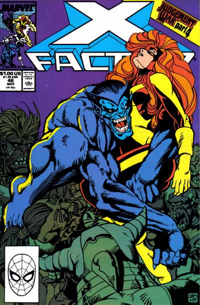 X-Factor #46 [Direct]-Near Mint (9.2 - 9.8)