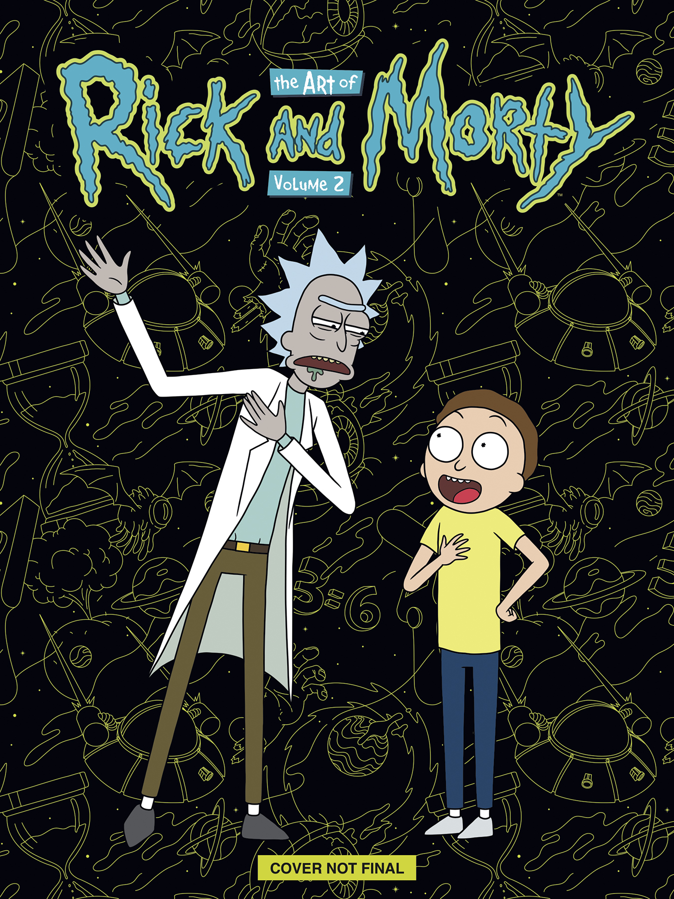 Art of Rick and Morty Hardcover Deluxe Edition Volume 2