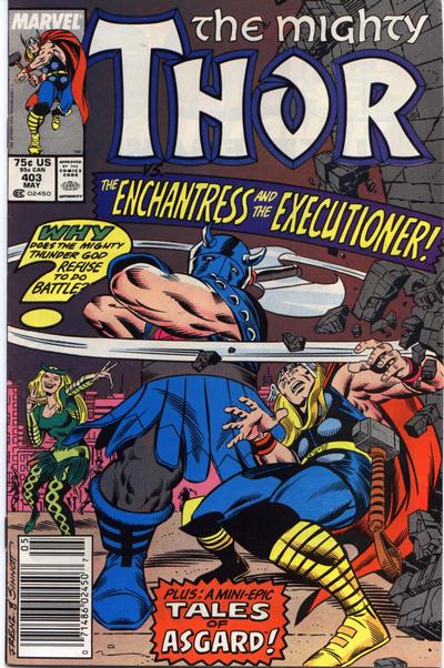 Thor #403 [Newsstand] - Fn-