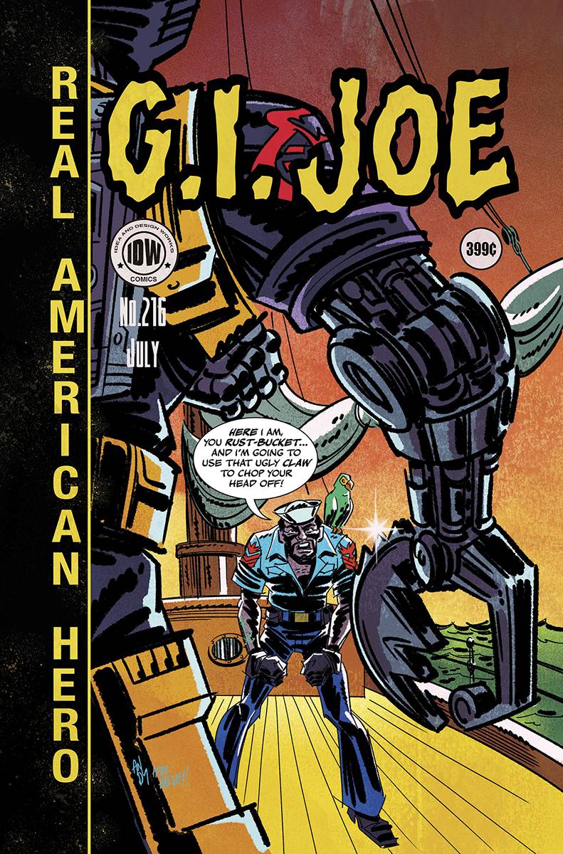GI Joe A Real American Hero #216 EC Subscription Variant