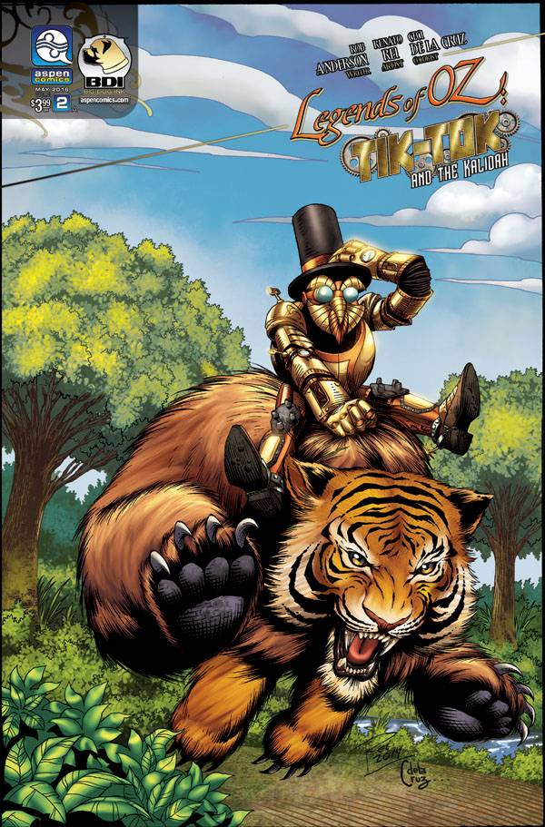 Legends of Oz Tik Tok And Kalidah #2 Cover A Rei