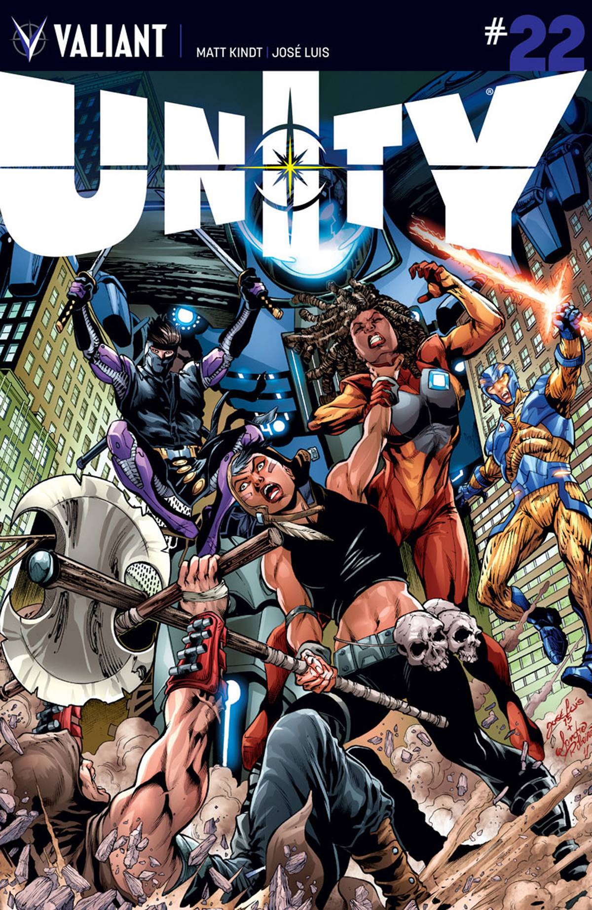Unity #22 Cover A Luis