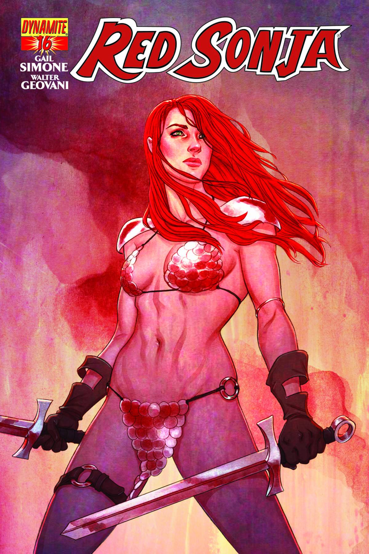 Red Sonja #16 Frison Cover