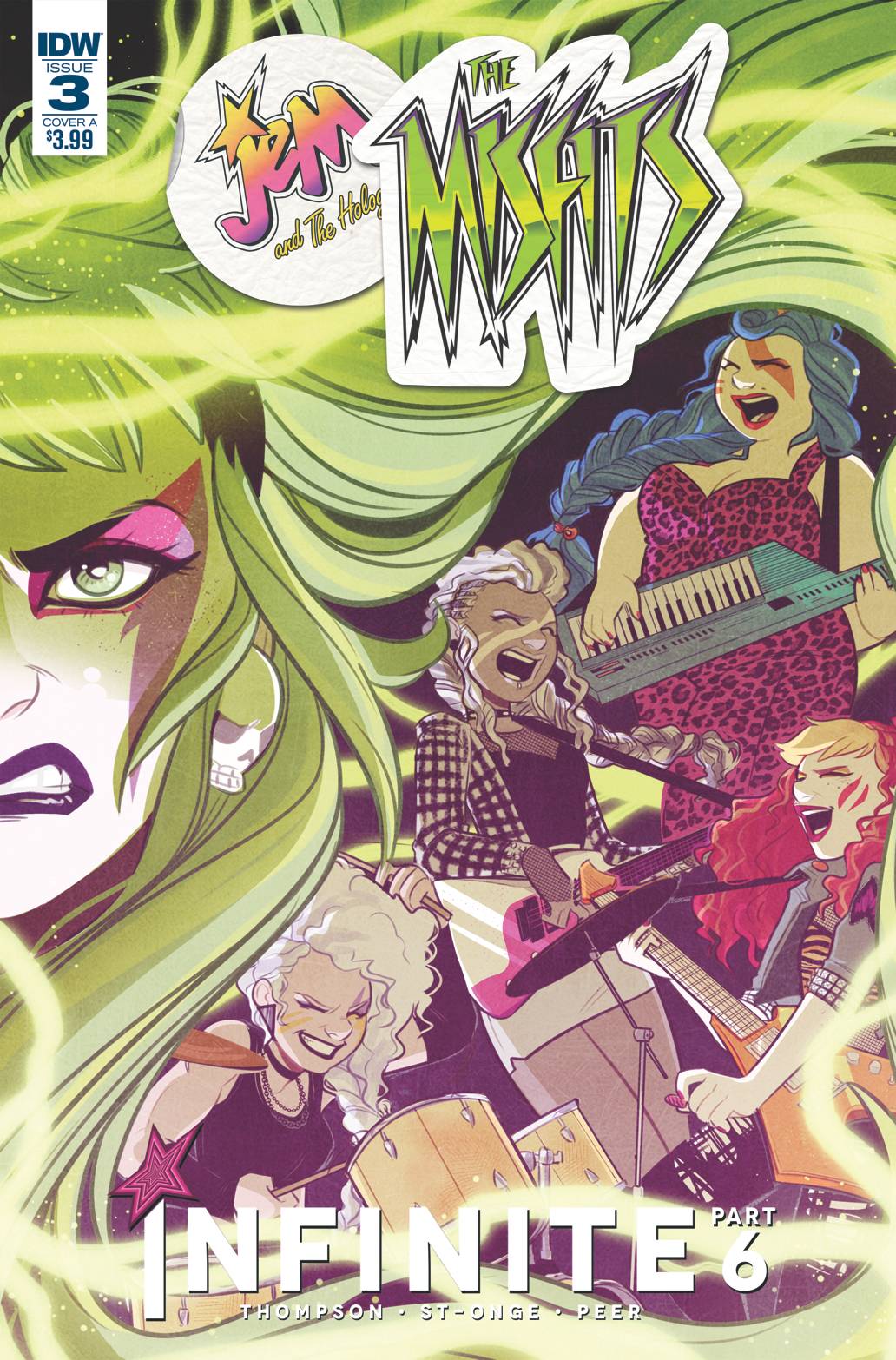 Jem & The Holograms Misfits Infinite #3 Cover A St Onge