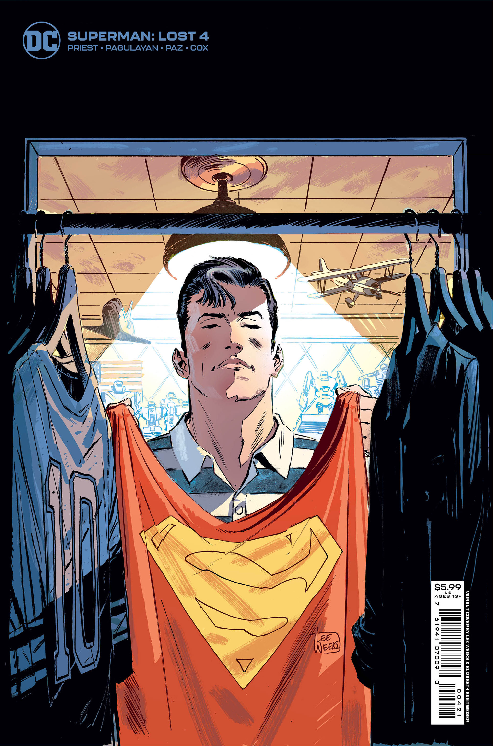 Superman Lost #4 (Of 10) Cover B Lee Weeks Card Stock Variant