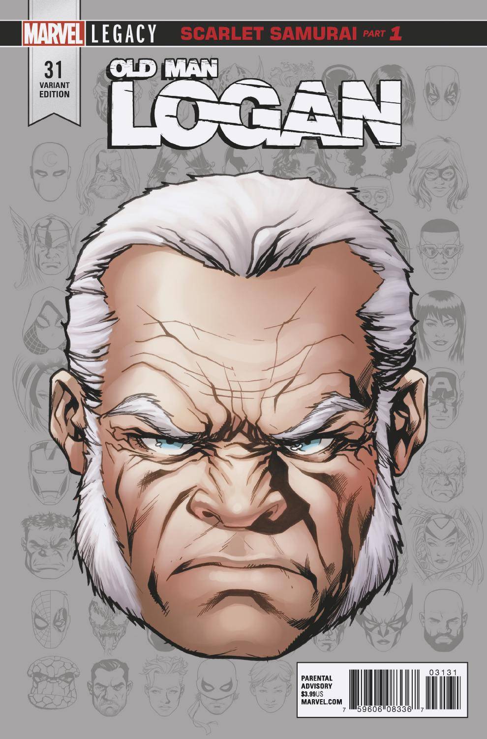 Old Man Logan #31 Mckone Legacy Headshot Variant 