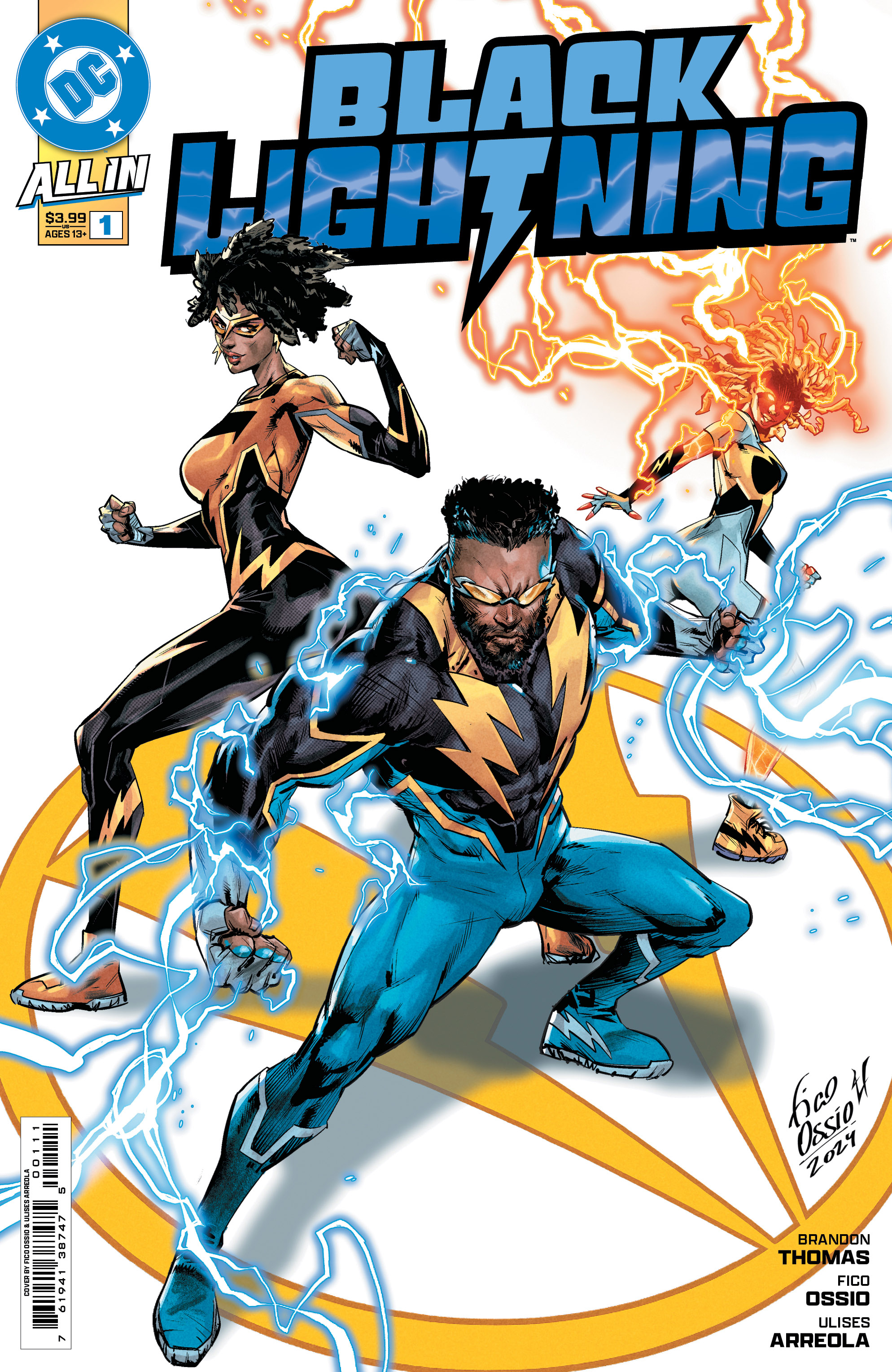 Black Lightning #1 Cover A Fico Ossio