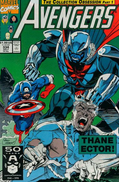 The Avengers #334 [Direct]-Very Good (3.5 – 5)