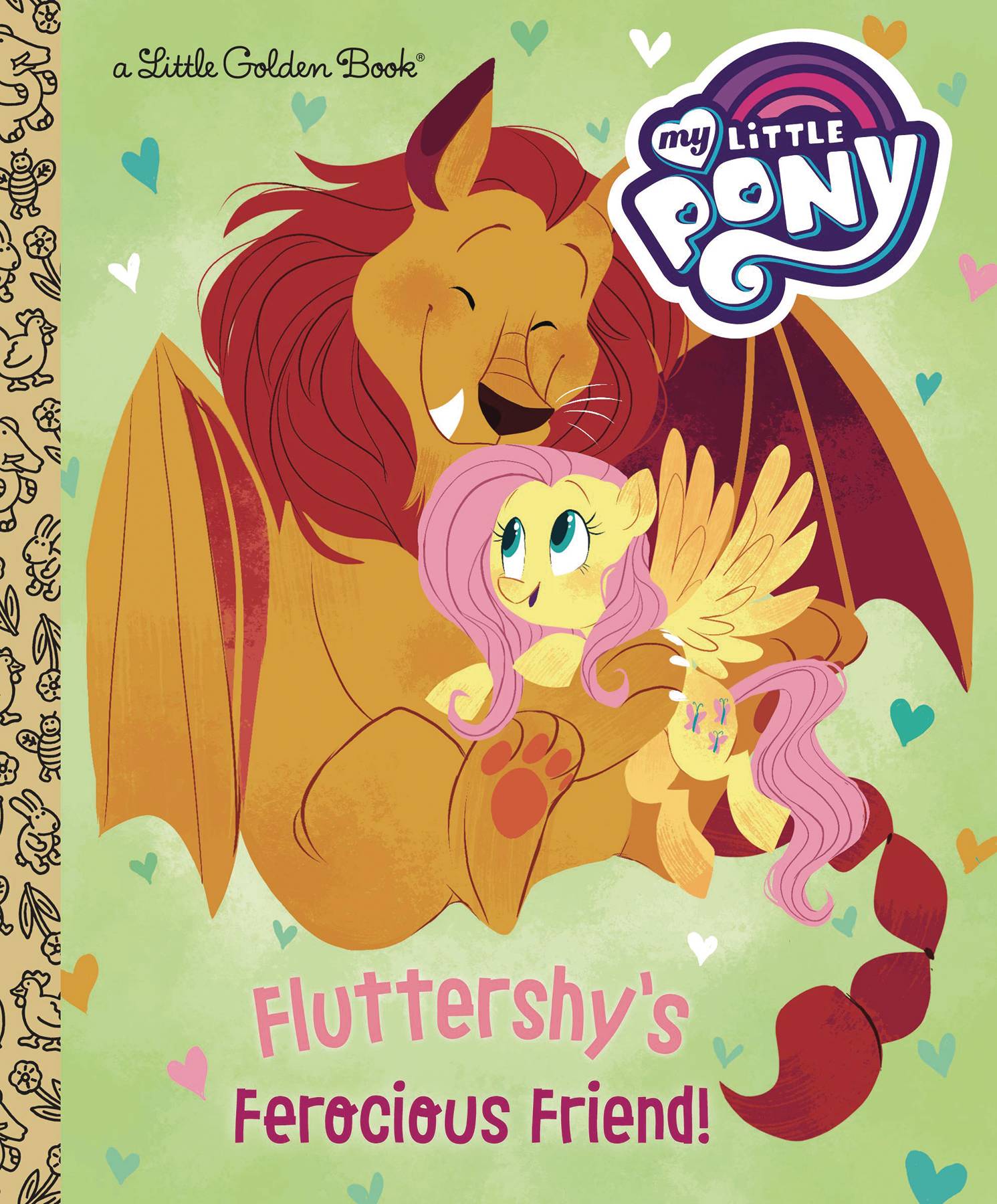 Fluttershys Ferocious Friend My Little Pony Little Golden Book
