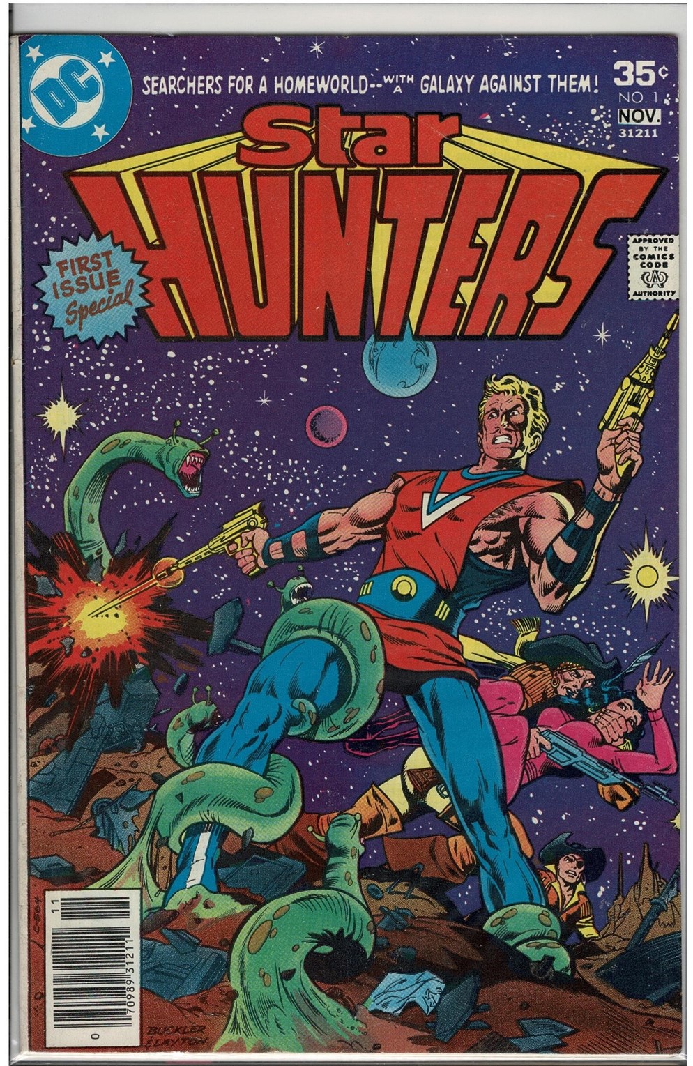 Star Hunters #1-7 & DC Super-Stars #16 Comic Pack