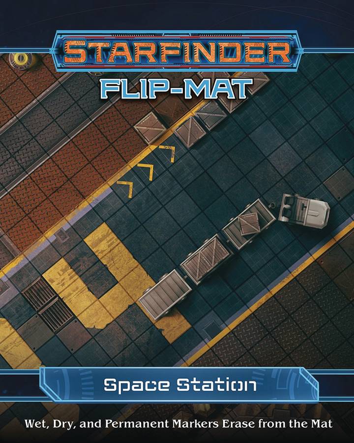 Starfinder RPG Flip Mat Space Station