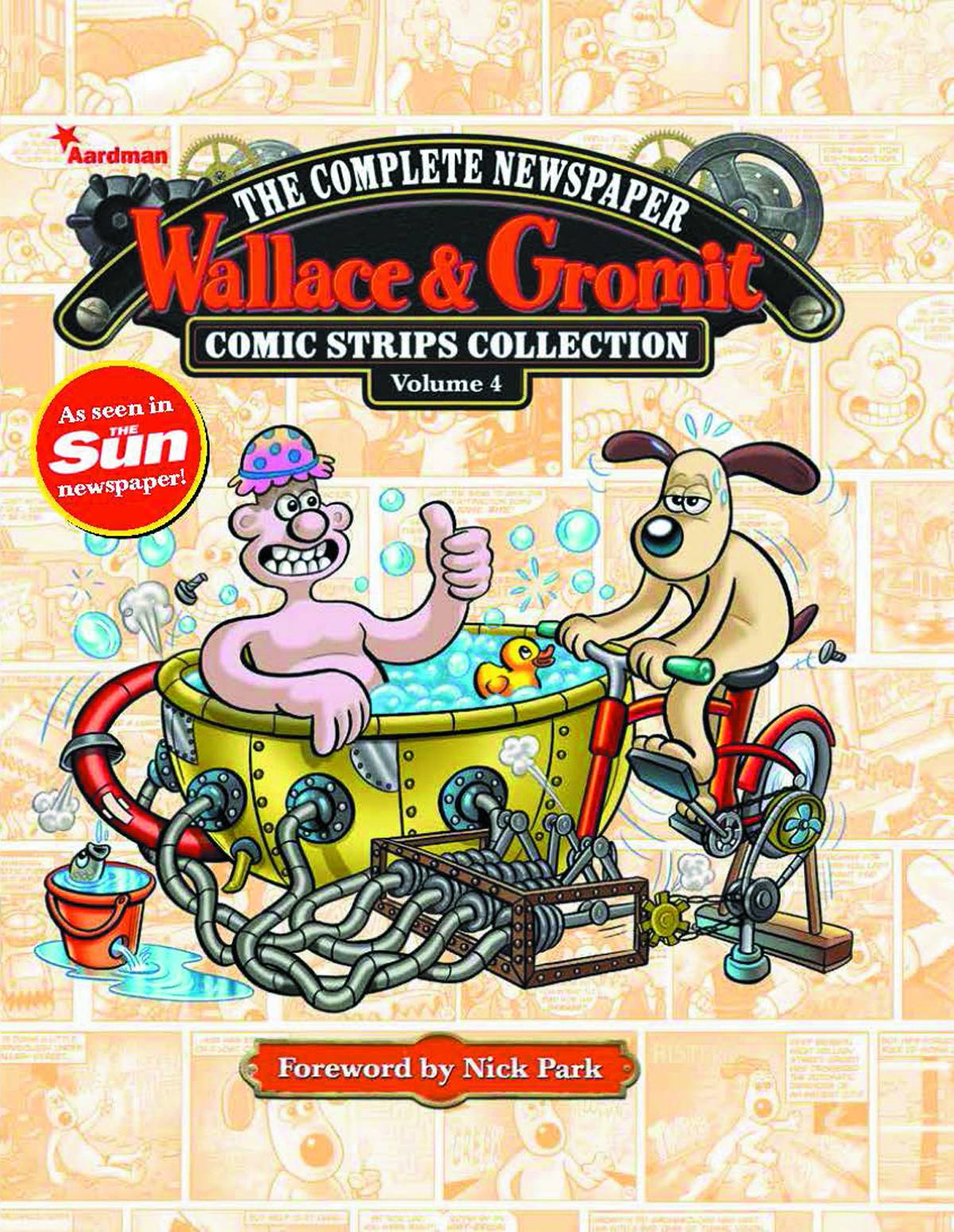 Wallace & Gromit Newspaper Strips Hardcover Volume 4