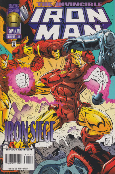 Iron Man #331 [Direct Edition]-Very Fine