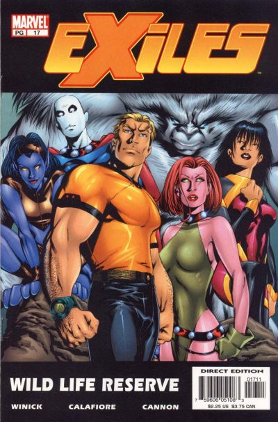 Exiles #17 [Direct Edition]