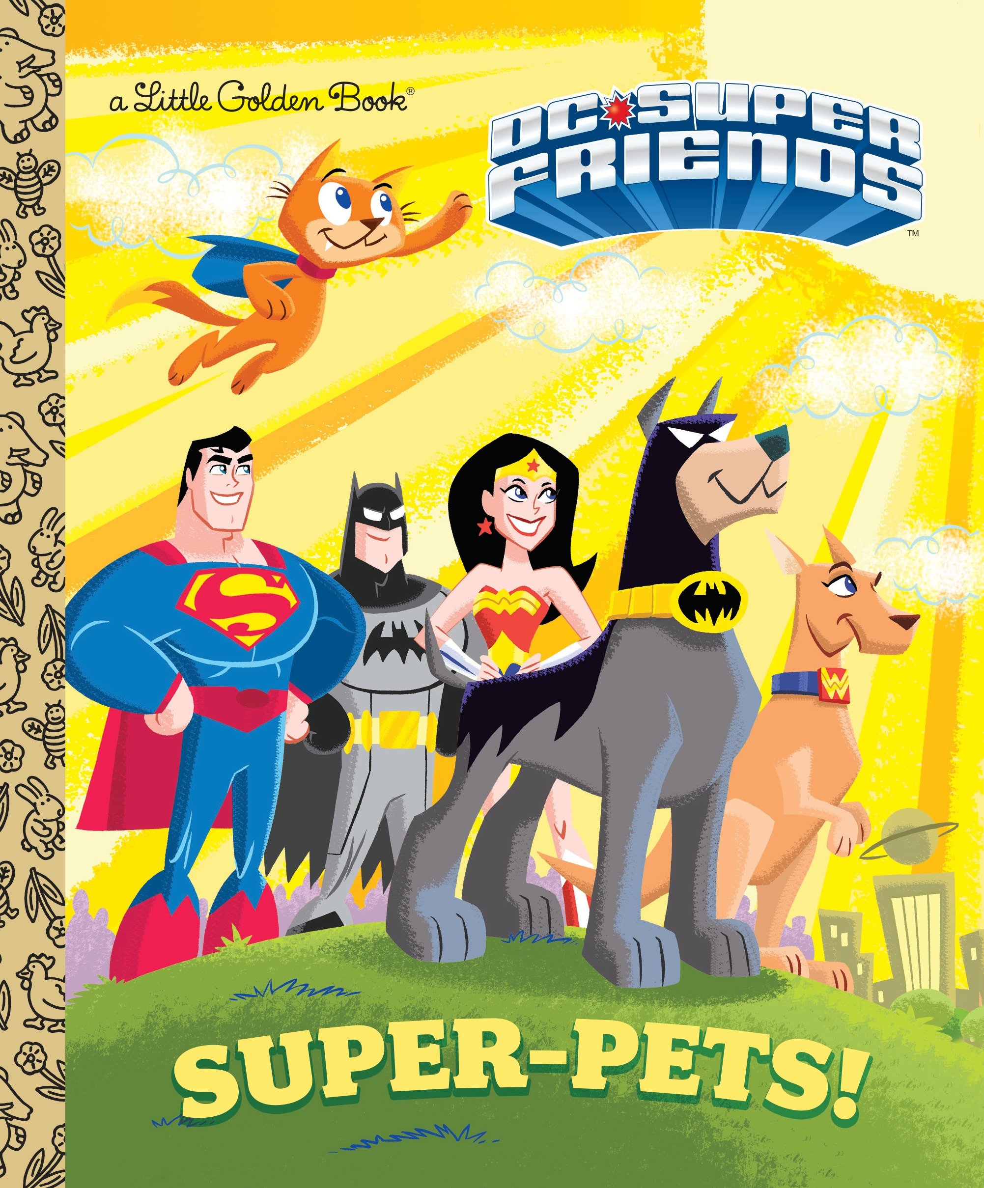 DC Super Friends Super Pets Little Golden Book