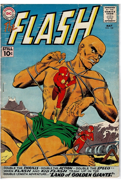 The Flash #120 - G+, Three Extra Staples