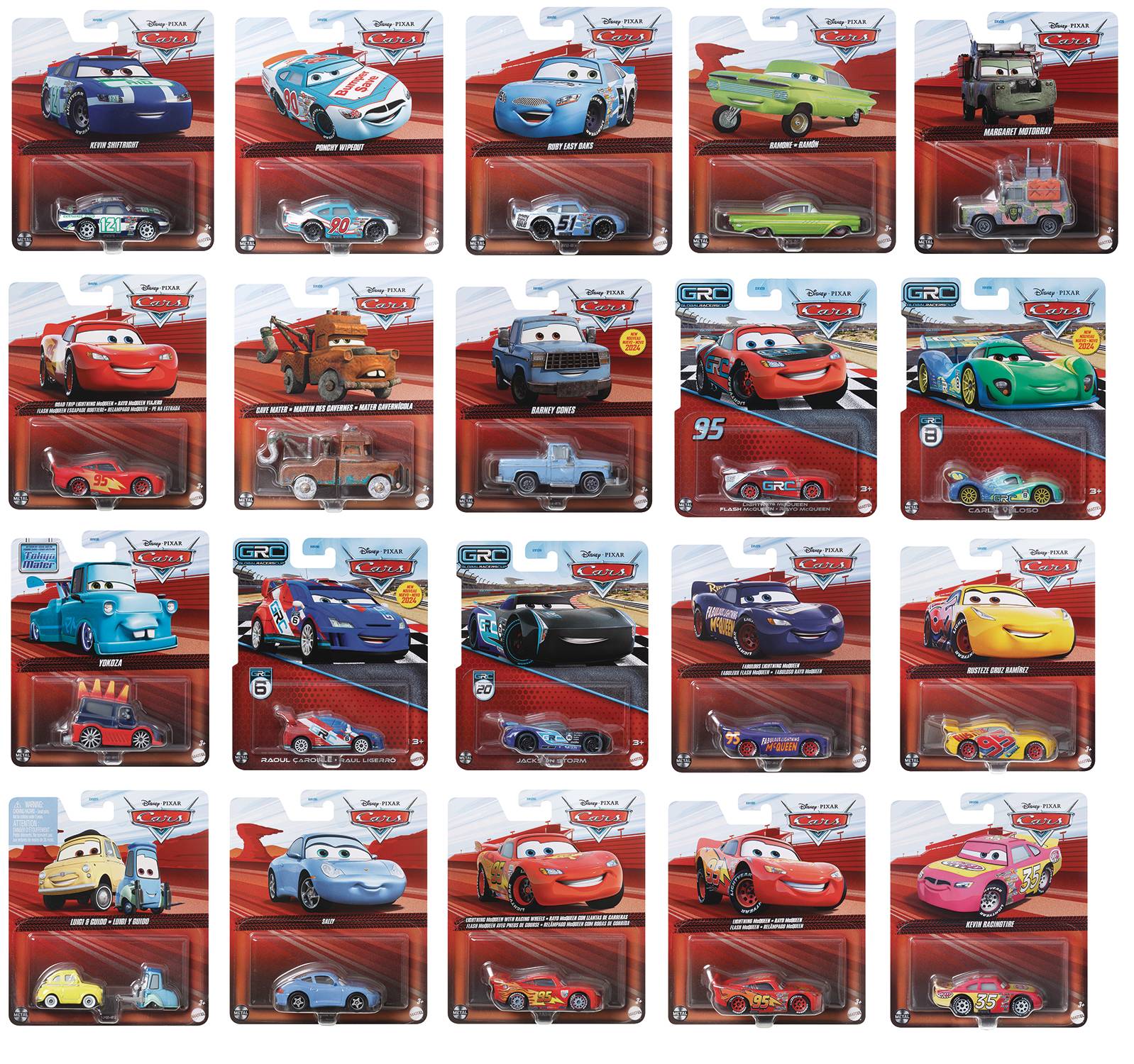 Disney Pixar Cars Character - Barney Cones