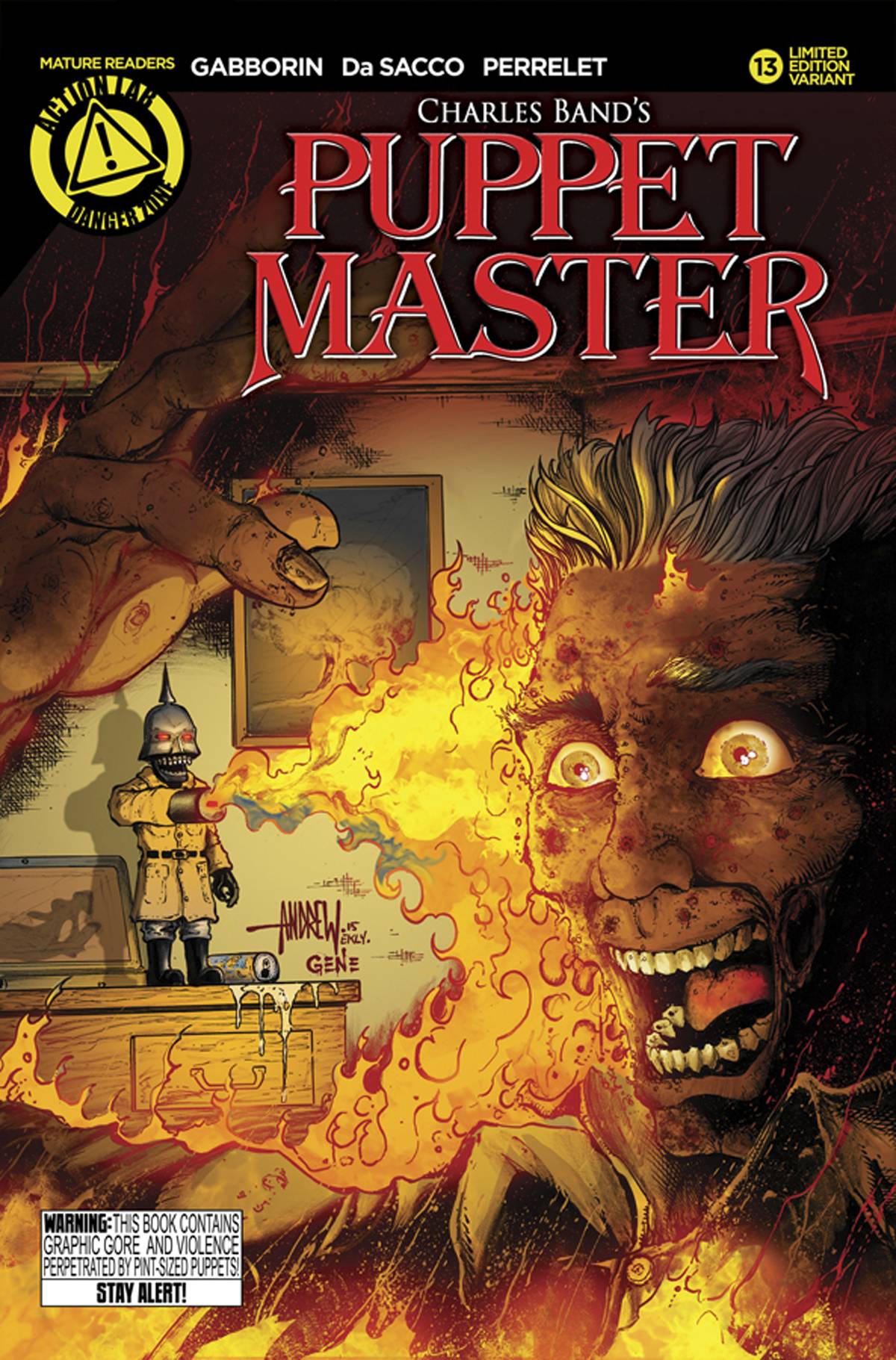 Puppet Master #13 Cover B Kill Cover