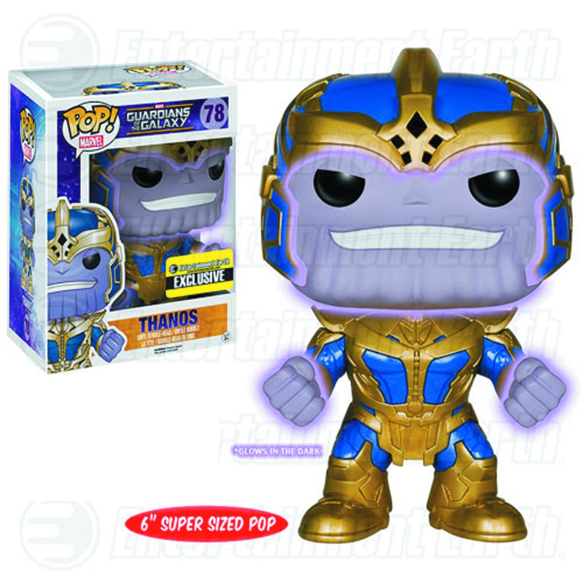Pop Marvel Thanos Glow in the Dark Vinyl Figure