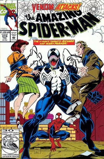 The Amazing Spider-Man #374 [Direct]-Fine (5.5 – 7)