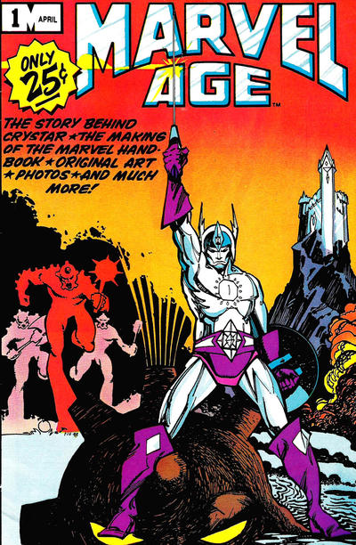 Marvel Age #1 (1983)-Fine (5.5 – 7)