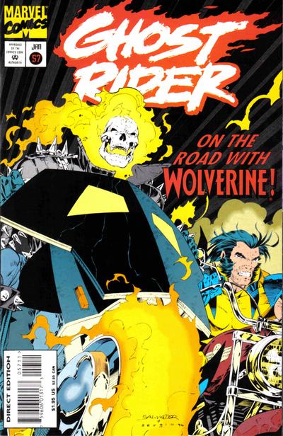 Ghost Rider #57 [Direct Edition]-Very Fine