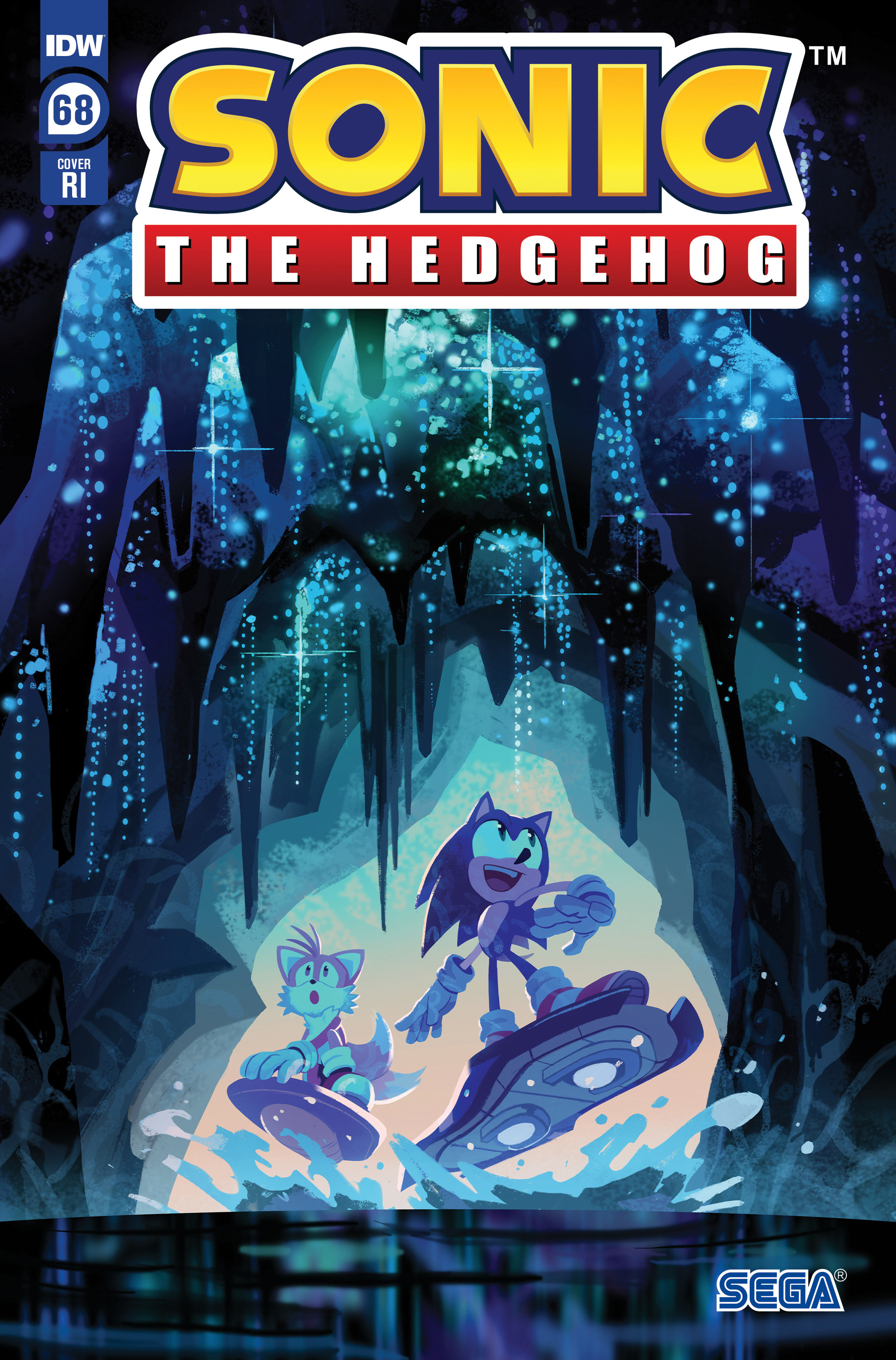 Sonic the Hedgehog #68 Cover Fourdraine 1 for 10 Incentive