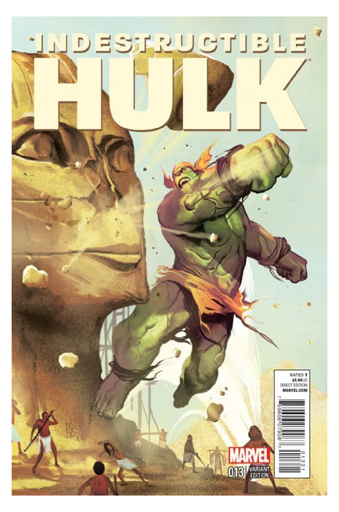Indestructible Hulk #13 (Del Mundo Time Travel Variant) (2012)