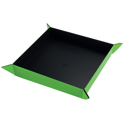 Magnetic Dice Tray Square Black/Green