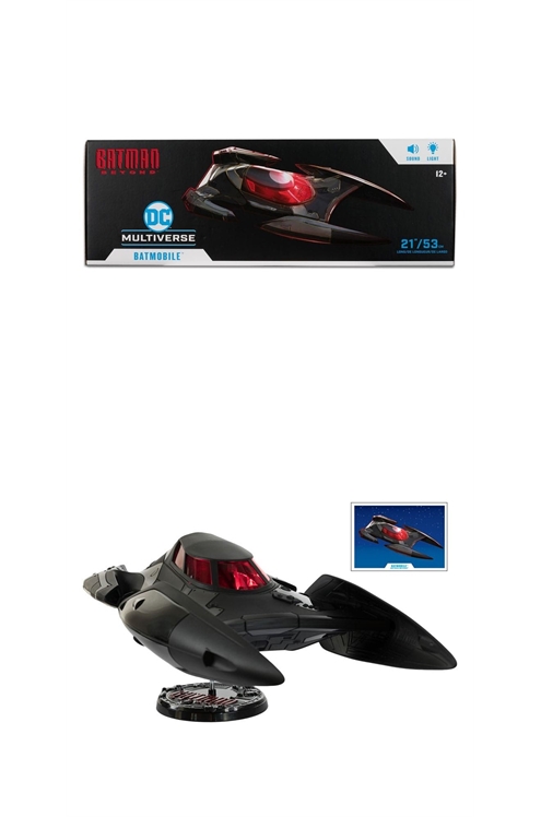 ***Pre-Order*** DC Multiverse Batman Beyond Batmobile (Gold Label)