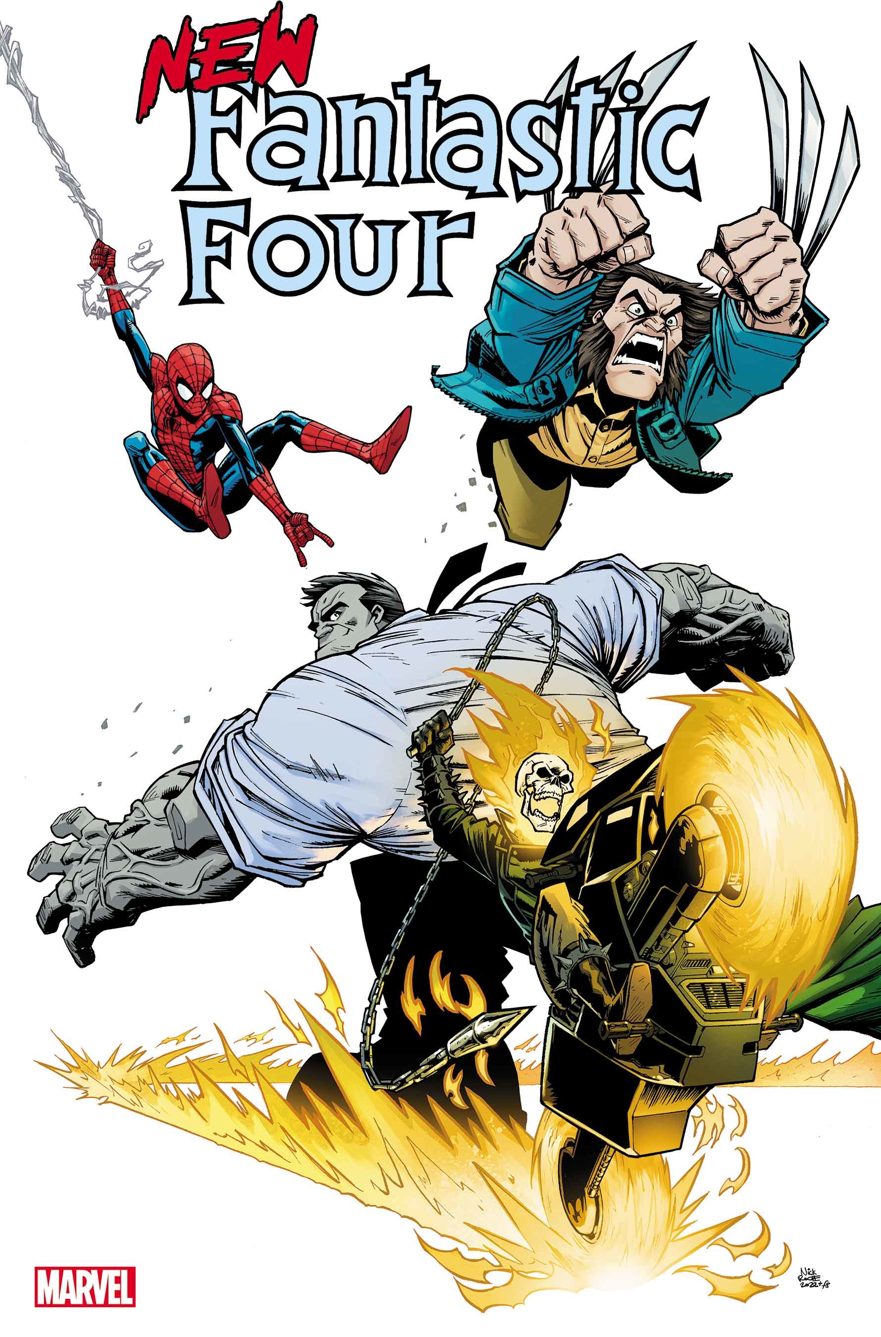 New Fantastic Four #2 Roche Variant (Of 5)
