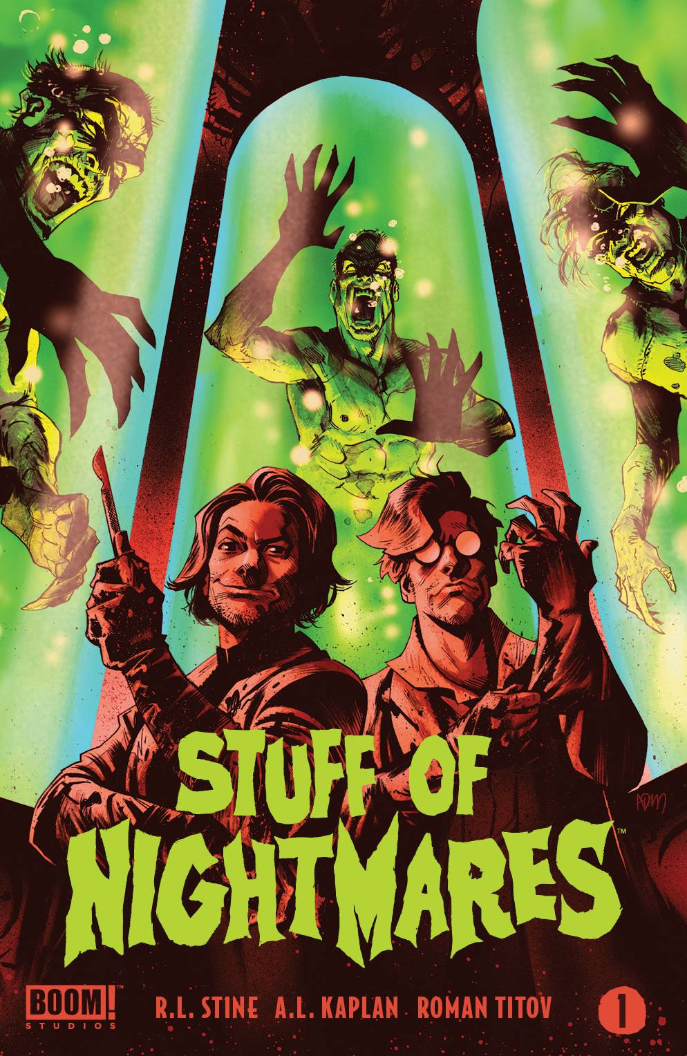 Stuff of Nightmares #1 Cover G 1 for 25 Incentive Gorham (Of 4)